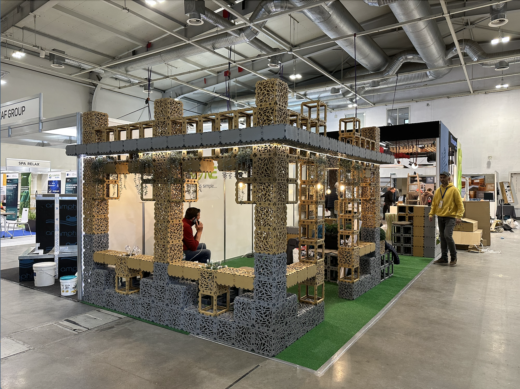 Modulære udstillingsstande og eventboder